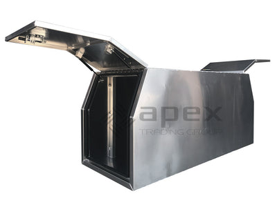 Aluminium Multi Lid Canopy Toolbox 16001FPL