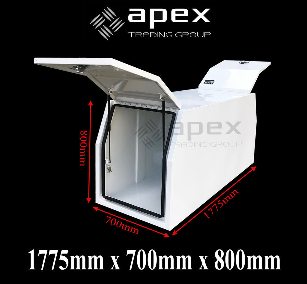 Aluminium Multi Lid Canopy Toolbox 16001FPWL