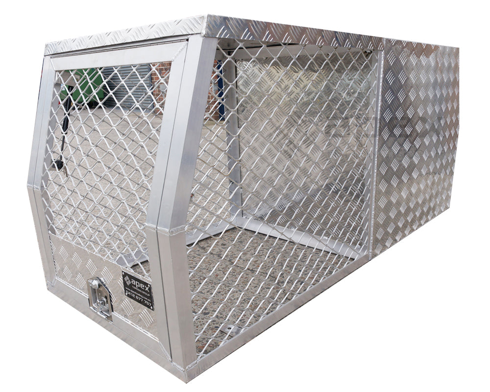 Aluminium Dog Cage and Toolbox 16010L