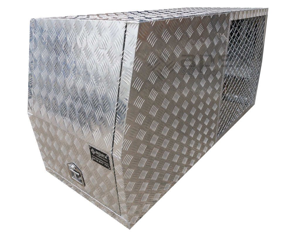 Aluminium Dog Cage and Toolbox 16010L