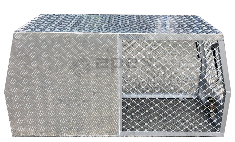 Aluminium Dog Cage and Toolbox 16010L