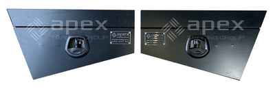 Aluminium Black Undertray Toolbox Set 16013FPBL