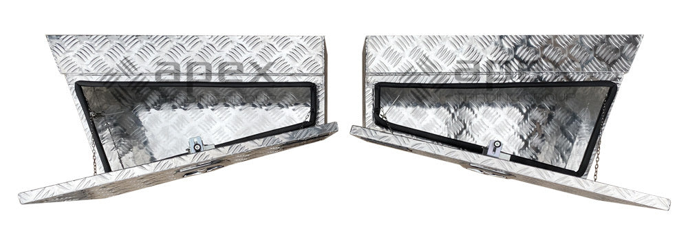 Aluminium Undertray Toolbox Set 16013L