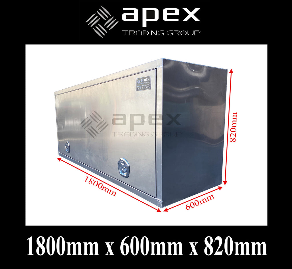 Aluminium Full Lid Truck Box Toolbox 16021FPL