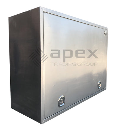 Aluminium Full Lid Flat Plate Truck Toolbox 16022-2FPL