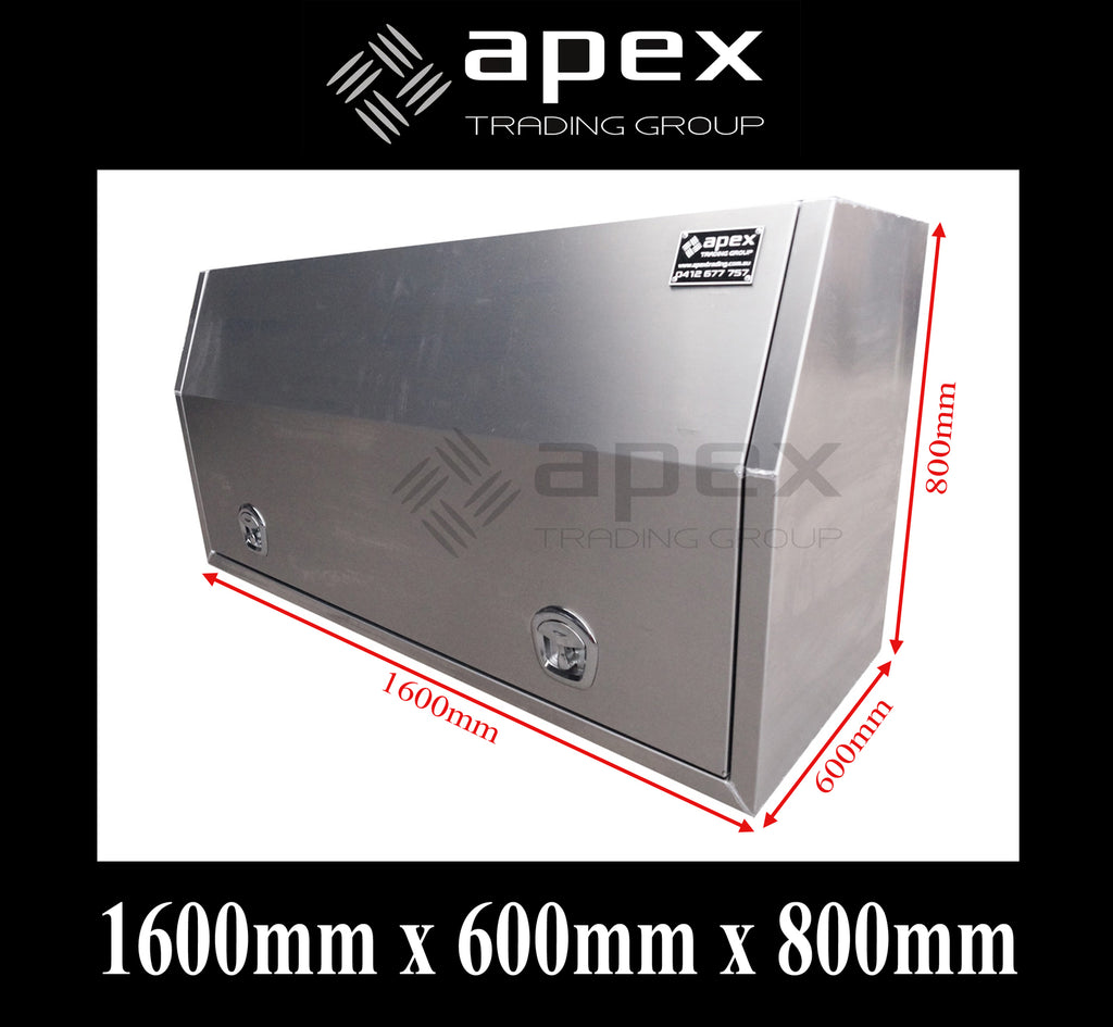 Aluminium Full Lid Toolbox  1668FFPL