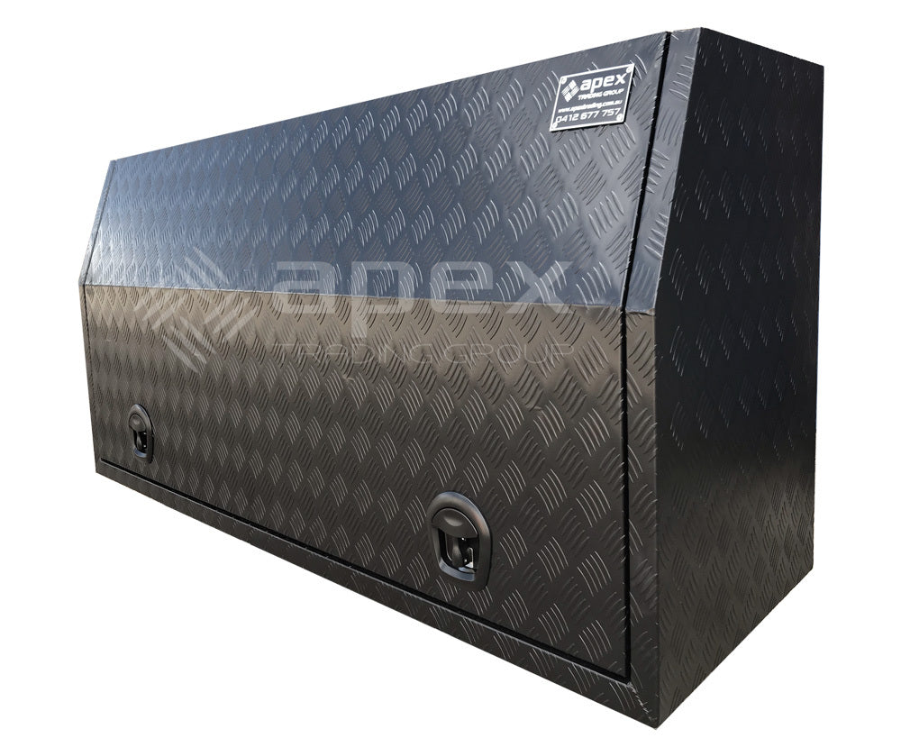 Aluminium Powder Coat Full Lid Toolbox 1768FCPBL