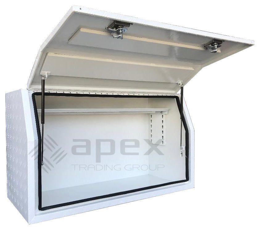 Aluminium Powder Coat Full Lid Toolbox 1768FCPW