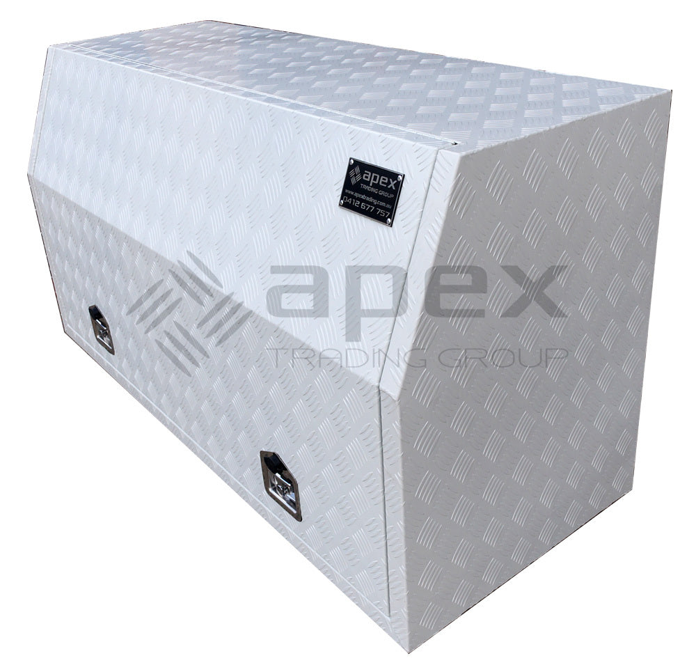 Aluminium Powder Coat Full Lid Toolbox 1768FCPW