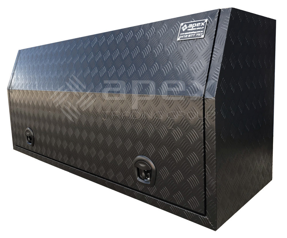 Aluminium Powder Coat Toolbox with Drawers 1768FDLDCPBL