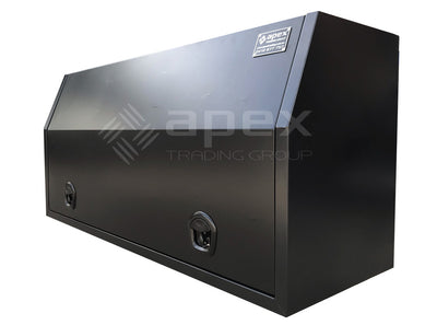 Aluminium Full Lid Toolbox Black Series  1768FFPBL