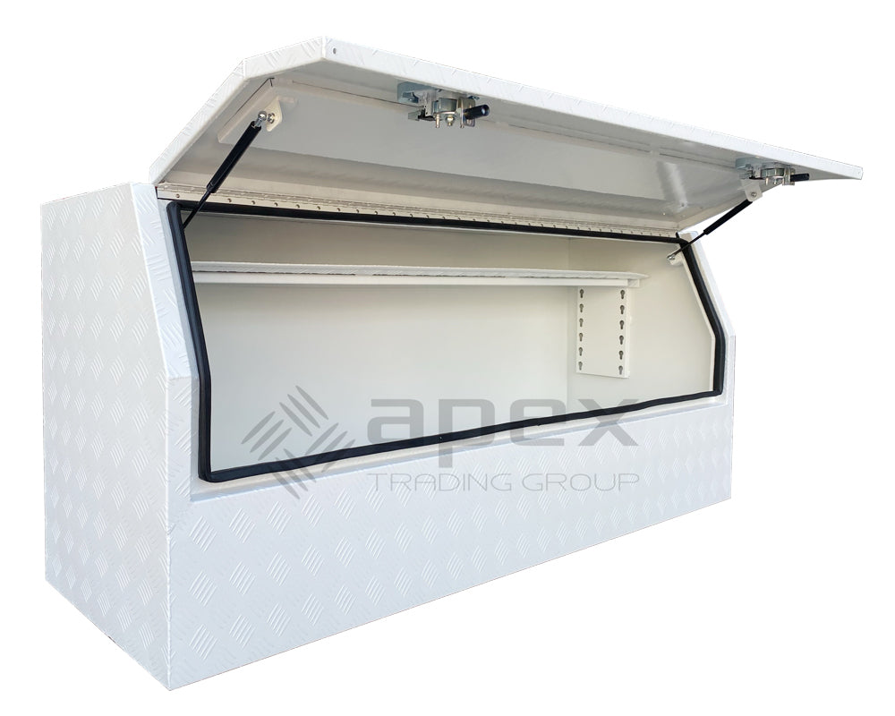 Aluminium Powder Coat Half Lid Toolbox 1768HCPWL