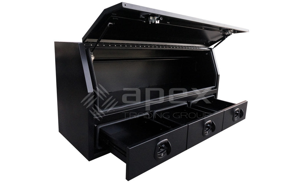 Aluminium Toolbox with External Drawers 1768HDFPBL