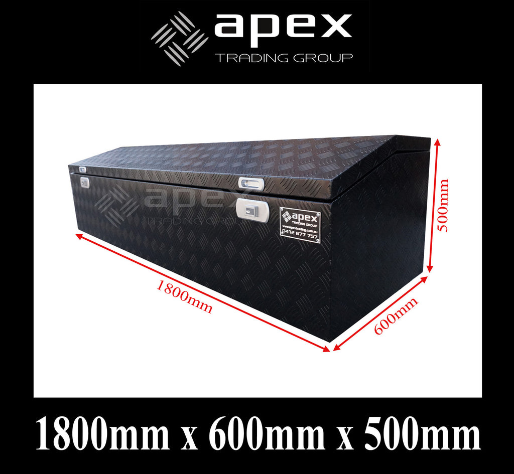 Aluminium Powder Coat Top Lid Toolbox 18065CB