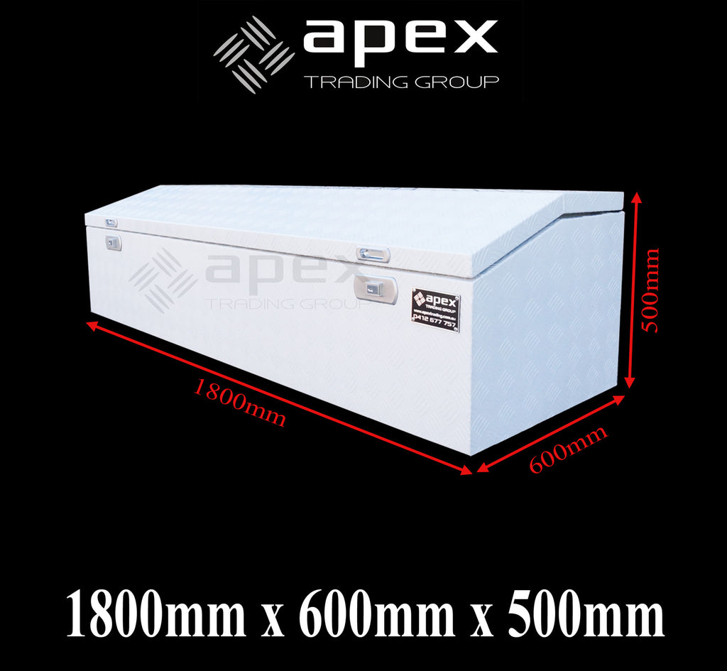 Aluminium Powder Coat Top Lid Toolbox 18065CW
