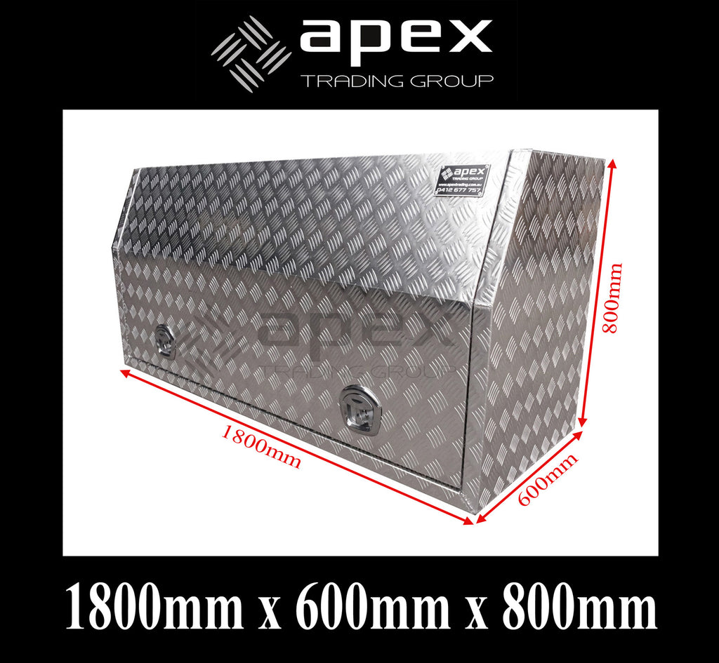 Aluminium Full Lid Toolbox 1868FRL