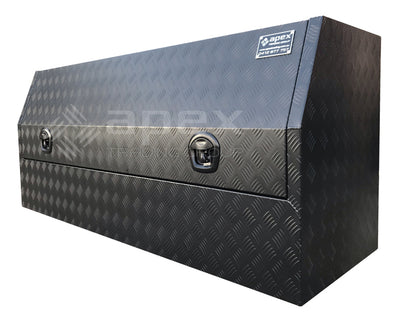 Aluminium Powder Coat Half Lid Toolbox 1868HCPBL