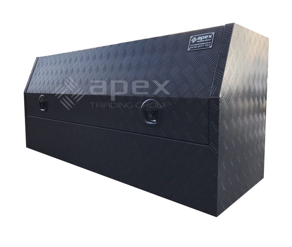 Aluminium Powder Coat Half Lid Toolbox 1868HCPBL