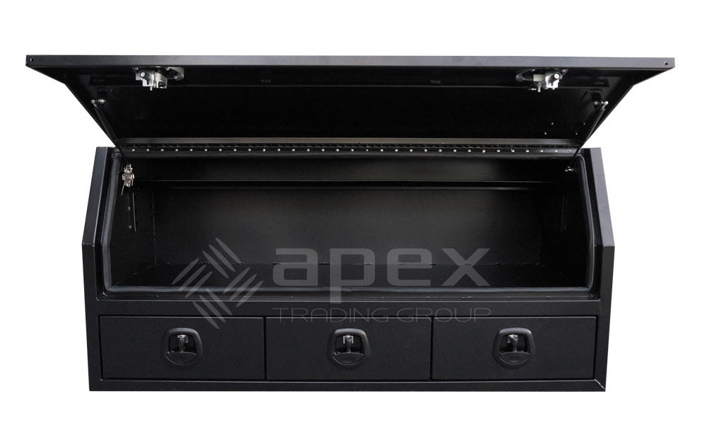 Aluminium Toolbox with External Drawers 1868HDFPBL