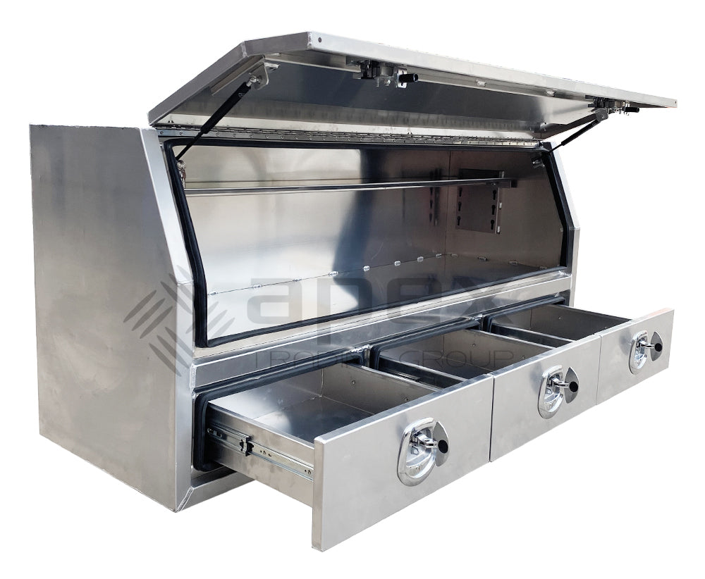 Aluminium Toolbox with External Drawers 1868HDFPL