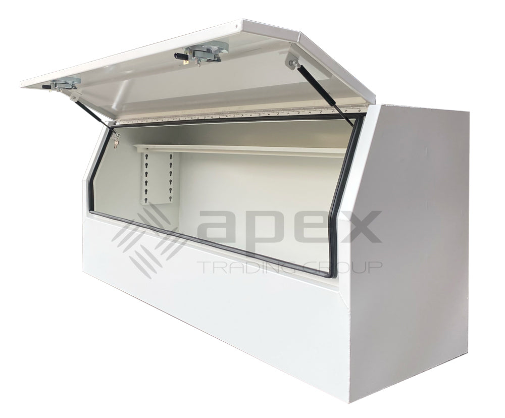 Aluminium Half Lid Toolbox White Series 1868HFPWL