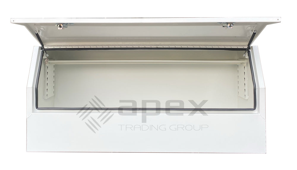 Aluminium Half Lid Toolbox White Series 1868HFPWL