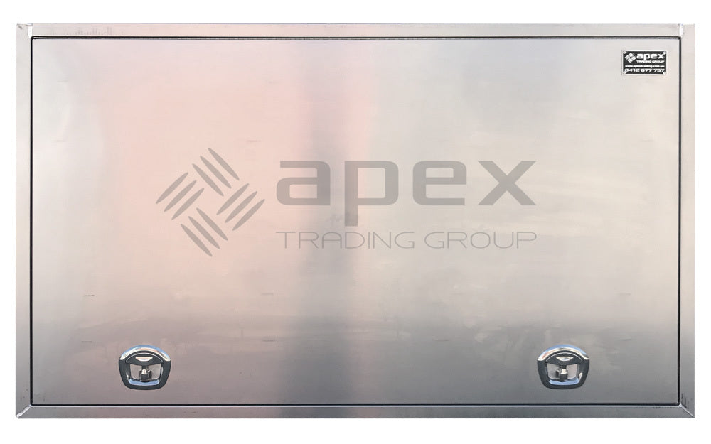 Aluminium Full Lid Flat Plate Truck Toolbox 20106FPL