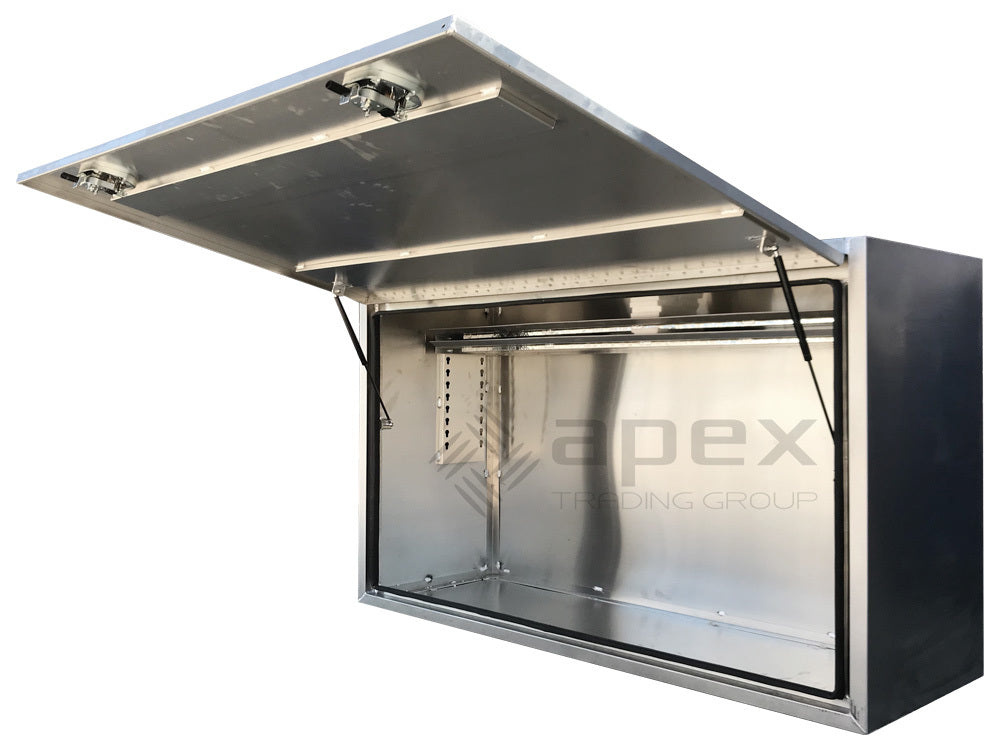 Aluminium Full Lid Flat Plate Truck Toolbox 20106FPL