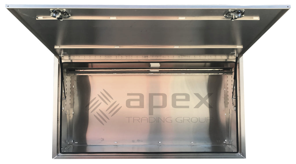 Aluminium Full Lid Flat Plate Truck Toolbox 20106FPL