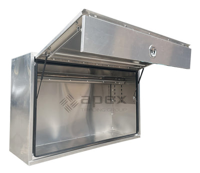 Aluminium Full Lid Flat Plate Truck Toolbox 20126FP-F
