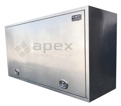 Aluminium Full Lid Flat Plate Truck Toolbox 20126FPL