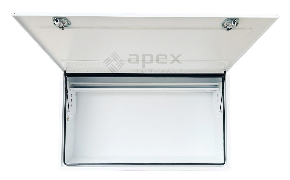 Aluminium Flat Plate Truck Box Toolbox 20126FPWL