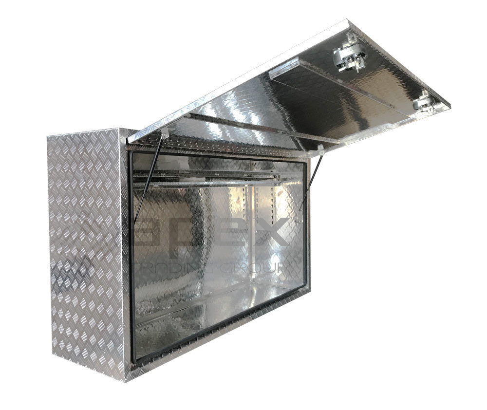Aluminium Checker Plate Full Lid Truck Box 20126L