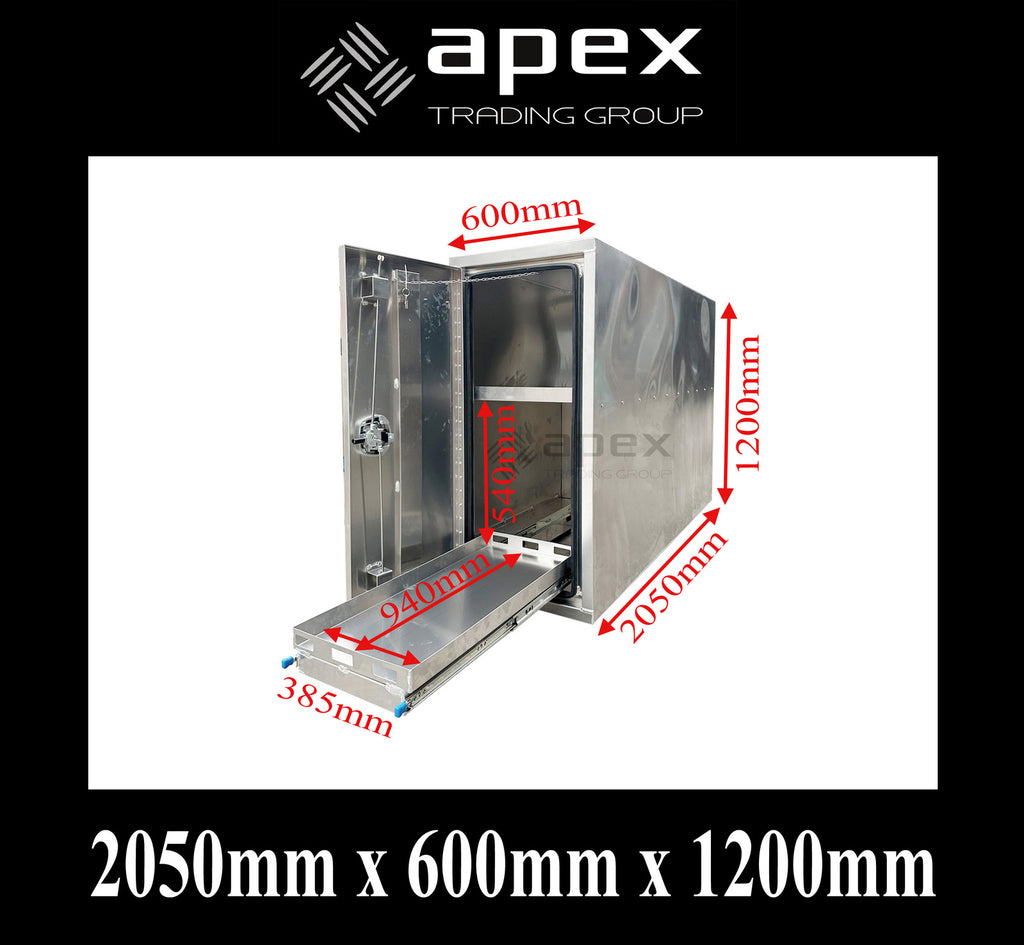 Aluminium Truck Box Toolbox 205612-2SDFPL