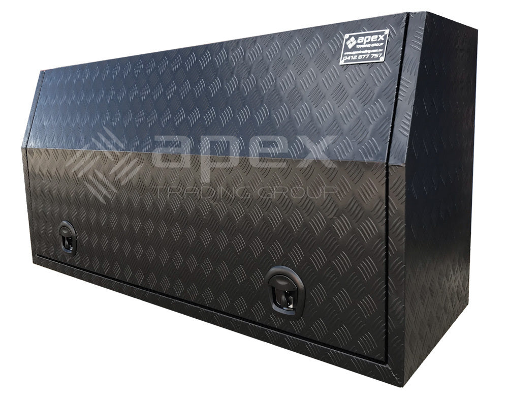 Aluminium Powder Coat Full Lid Toolbox 2068FCPBL