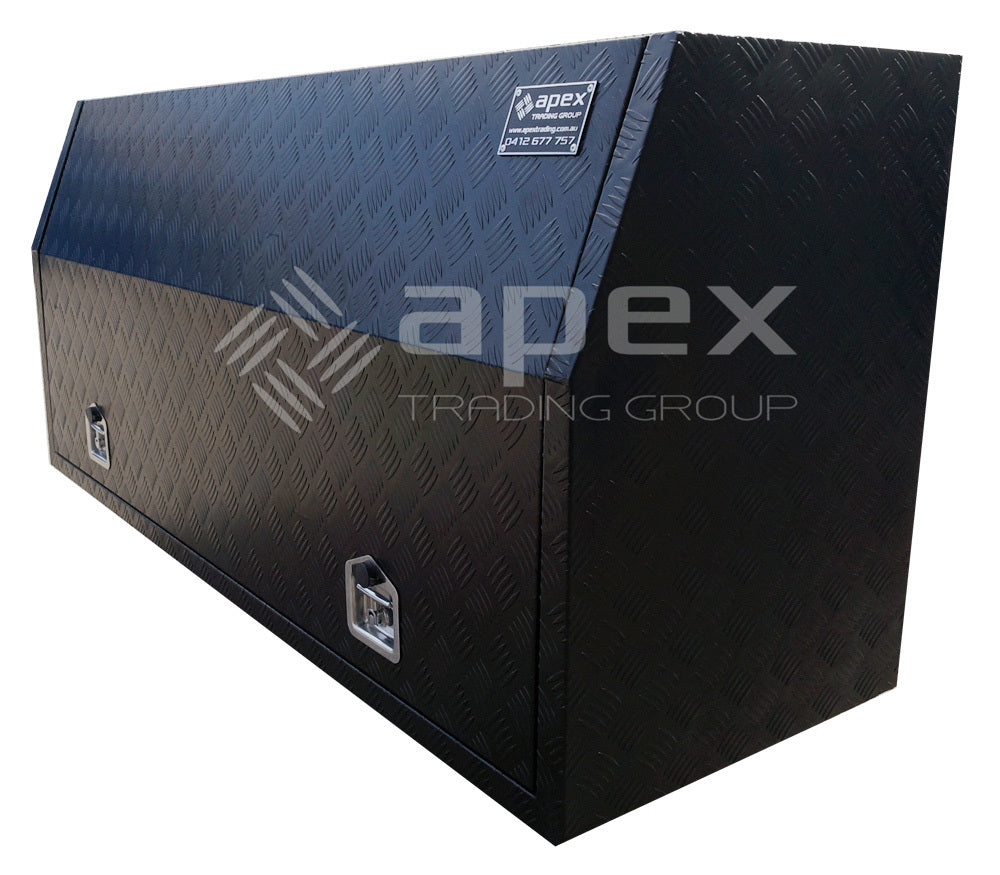 Aluminium Powder Coat Toolbox with Drawers 2068FDCPBL