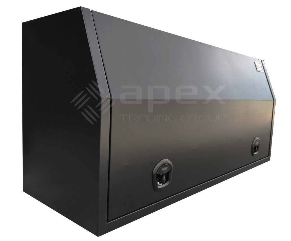 Aluminium Toolbox with Drawers Black 2068FDFPBL