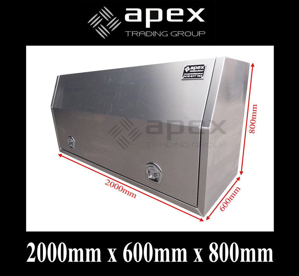 Aluminium Full Lid Toolbox  2068FFPL