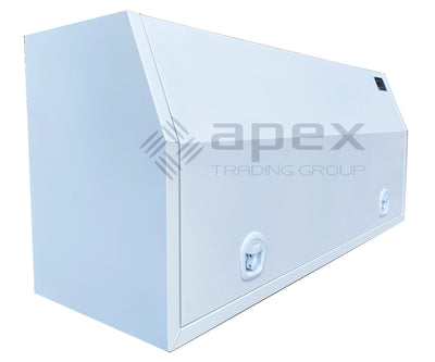 Aluminium Full Lid Toolbox White Series 2068FFPWL