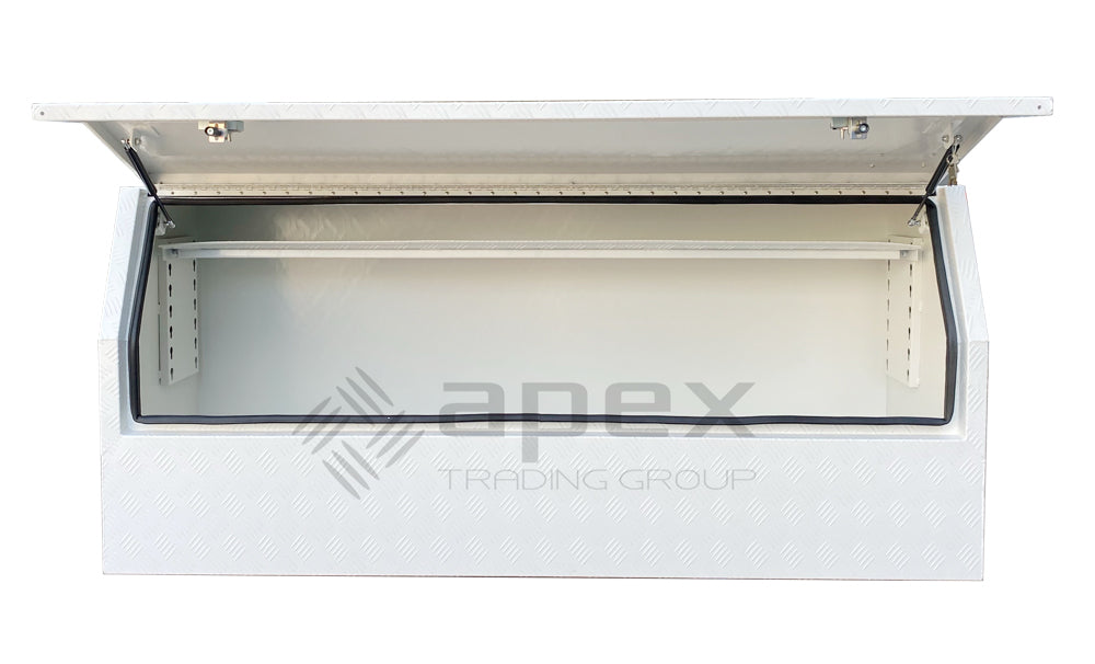 Aluminium Powder Coat Half Lid Toolbox 2068HCPWL