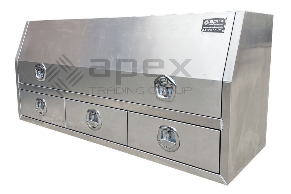 Aluminium Toolbox with External Drawers 2068HDFPL