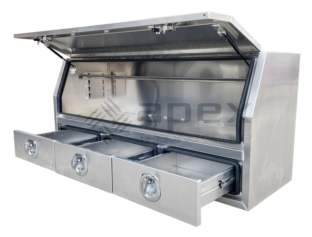 Aluminium Toolbox with External Drawers 2068HDFPL