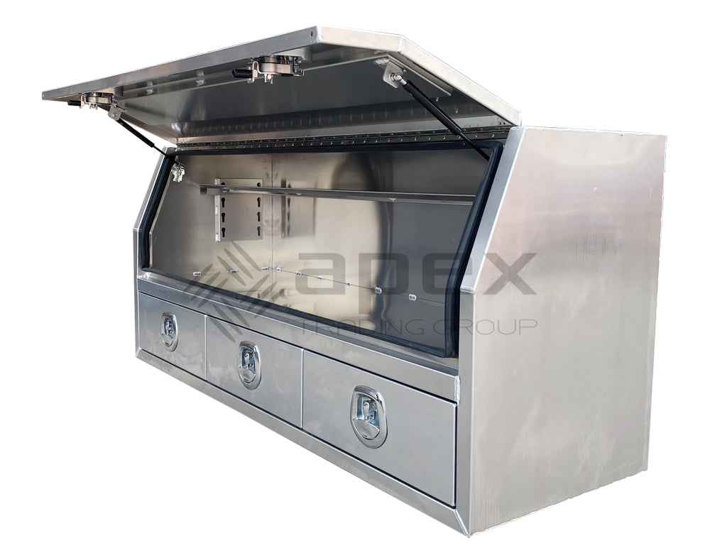Aluminium Toolbox with External Drawers 2068HDFPL