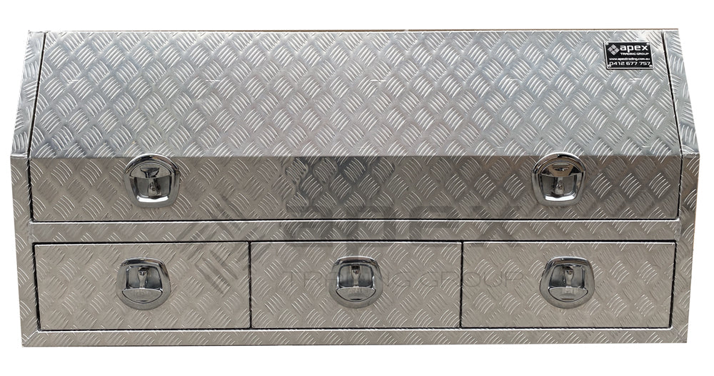 Aluminium Toolbox with External Drawers 2068HDL
