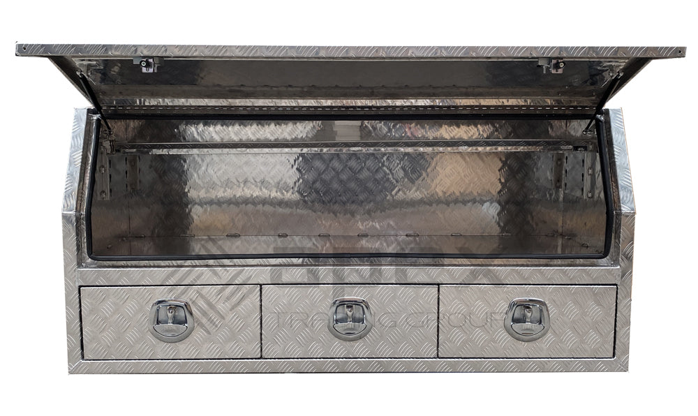 Aluminium Toolbox with External Drawers 2068HDL