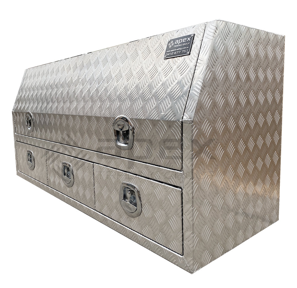 Aluminium Toolbox with External Drawers 2068HDL