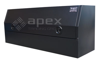 Aluminium Half Lid Toolbox Black Series 2068HFPBL