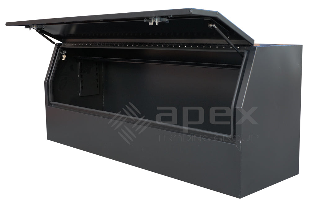 Aluminium Half Lid Toolbox Black Series 2068HFPBL