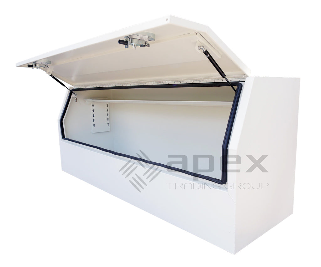 Aluminium Half Lid Toolbox White Series 2068HFPWL