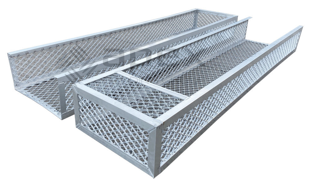 Conduits and Rail Carrier Storage Cage 46625C